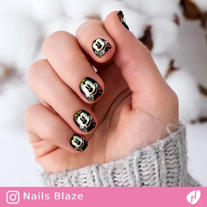 Mickey Mouse | Cartoon Nails - NB14